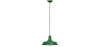 Buy Edison Colored Lampshade Pendant Lamp - Carbon Steel Green 50878 in the United Kingdom