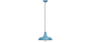 Buy Edison Colored Lampshade Pendant Lamp - Carbon Steel Light blue 50878 home delivery
