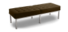 Buy Kanel Bench (3 seats) - Faux Leather Brown 13216 at MyFaktory