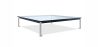 Buy Glass Coffee Table SQUAR - 70cm Steel 13298 - in the UK