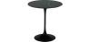 Buy Tulip Coffee Table in Marble - 50cm Black 15420 - in the UK