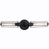 Buy Edison Chandelier Straight Wall lamp – Carbon Steel Black 50866 - in the UK