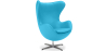 Buy Bold Chair - Faux Leather Turquoise 13413 - in the UK