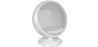Buy Ballon Chair - Fabric White 16498 - prices