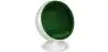 Buy Ballon Chair - Fabric Dark green 16498 - in the UK