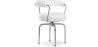 Buy SQUAR Swivel Chair - Faux Leather White 13155 - prices
