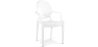 Buy Dining chair Louis King Design Transparent White 16461 at MyFaktory