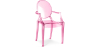 Buy Dining chair Louis King Design Transparent Pink transparent 16461 with a guarantee