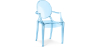 Buy Dining chair Louis King Design Transparent Blue transparent 16461 home delivery