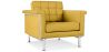 Buy Armchair Trendy - Faux Leather Pastel yellow 13180 with a guarantee