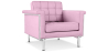 Buy Armchair Trendy - Faux Leather Mauve 13180 with a guarantee