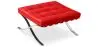 Buy City Ottoman - Faux Leather Red 58376 home delivery