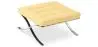 Buy City Ottoman - Faux Leather Yellow 58376 - in the UK