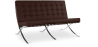 Buy City Sofa (2 seats) - Premium Leather Chocolate 13263 - in the UK