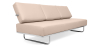 Buy Sofa Bed SQUAR (Convertible) - Premium Leather Ivory 14622 at MyFaktory