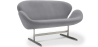 Buy Swin Sofa (2 seats) - Fabric Light grey 13911 in the United Kingdom