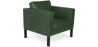Buy 2334 Design Living room Armchair - Faux Leather Green 15440 in the United Kingdom
