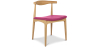 Scandinavian Design Chair CV20 Faux Leather - Pink