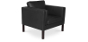 Buy 2334 Design Living room Armchair - Premium Leather Black 15441 - in the UK