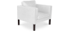 Buy 2334 Design Living room Armchair - Premium Leather White 15441 - prices