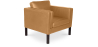 Buy 2334 Design Living room Armchair - Premium Leather Light brown 15441 at MyFaktory