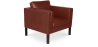 Buy 2334 Design Living room Armchair - Premium Leather Chocolate 15441 - prices
