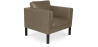 Buy 2334 Design Living room Armchair - Premium Leather Taupe 15441 in the United Kingdom
