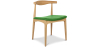 Scandinavian Design Chair CV20 Faux Leather - Light Green