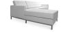 Buy Design Corner Sofa Kanel - Left Angle - Premium Leather White 15186 - prices