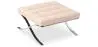Buy City Ottoman - Premium Leather Ivory 58377 in the United Kingdom