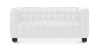 Buy Design Sofa Lukus (2 seats) - Premium Leather White 13253 - prices