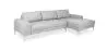 Buy Design Corner Sofa (5 seats) - Left Angle - Fabric Light grey 26730 at MyFaktory