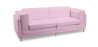Buy Cava Design Sofa (2 seats) - Faux Leather Mauve 16611 - in the UK
