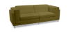 Buy Cava Design Sofa (2 seats) - Faux Leather Light green 16611 in the United Kingdom