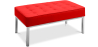 Buy Kanel Bench (2 seats) - Premium Leather Red 13214 with a guarantee