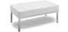 Buy Kanel Bench (2 seats) - Faux Leather White 13213 - prices