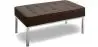 Buy Kanel Bench (2 seats) - Faux Leather Brown 13213 at MyFaktory