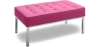 Buy Kanel Bench (2 seats) - Faux Leather Pink 13213 home delivery