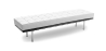 Buy City Bench (3 seats) - Faux Leather White 13222 - prices