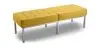 Buy Bench Upholstered in Polyurethane - 3 Seats - Yaner Yellow 13216 - in the UK