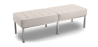 Buy Bench Upholstered in Polyurethane - 3 Seats - Yaner Ivory 13216 at MyFaktory