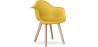 Buy Dining Chair with Armrests - Scandinavian Style - Amir Pastel yellow 58595 - in the UK