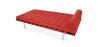 Buy City Daybed - Premium Leather Red 13229 in the United Kingdom
