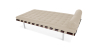 Buy City Daybed - Premium Leather Taupe 13229 - in the UK