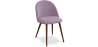 Buy Dining Chair Bennett Scandinavian Design Premium - Dark legs Pink 58982 in the United Kingdom