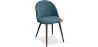 Buy Dining Chair - Upholstered in Fabric - Scandinavian Style - Bennett Turquoise 58982 in the United Kingdom