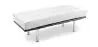 Buy City Bench (2 seats) - Faux Leather White 13219 - prices