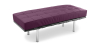 Buy City Bench (2 seats) - Faux Leather Mauve 13219 with a guarantee