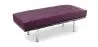 Buy City Bench (2 seats) - Faux Leather Mauve 13219 with a guarantee