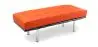Buy City Bench (2 seats) - Faux Leather Orange 13219 - in the UK